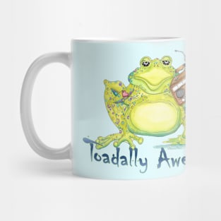 Toadally Awesome Watercolor Mug